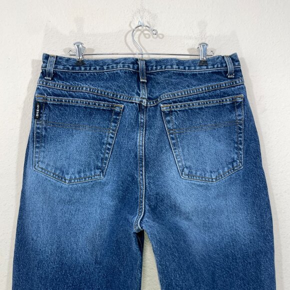 Cinch Jeans Men’s 35x32 Blue Black Label Relaxed Tapered Denim Loose Fit Western - Picture 5 of 6